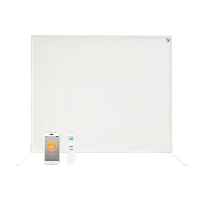 Tweedekans - QH-SP Wifi remote control verplaatsbaar infraroodpaneel 350, 450 en 700Watt - 450Watt 60 x 60 cm