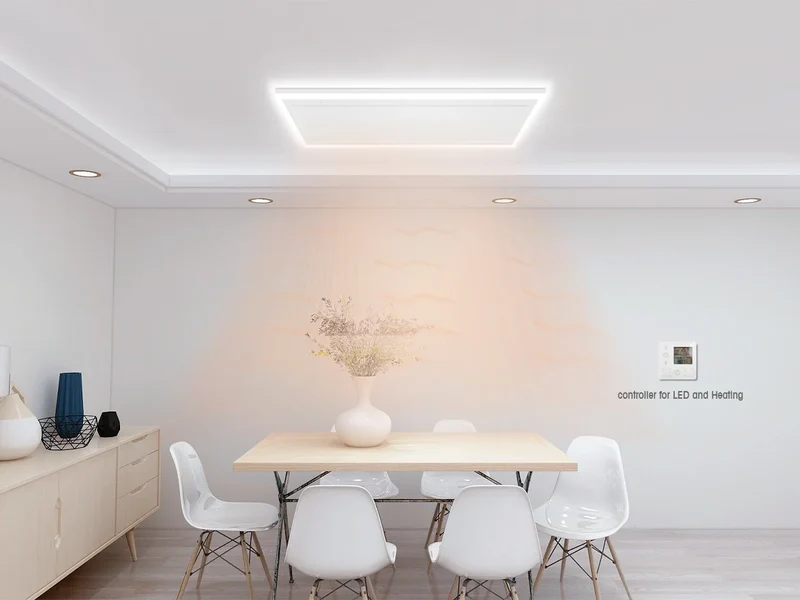 Tweedekans - QH-HL Serie infraroodpaneel met led verlichting 63x 65,5 cm 400Watt - Default
