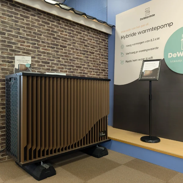 DeWarmte Pomp AO – hybride & All-Electric-Ready warmtepomp