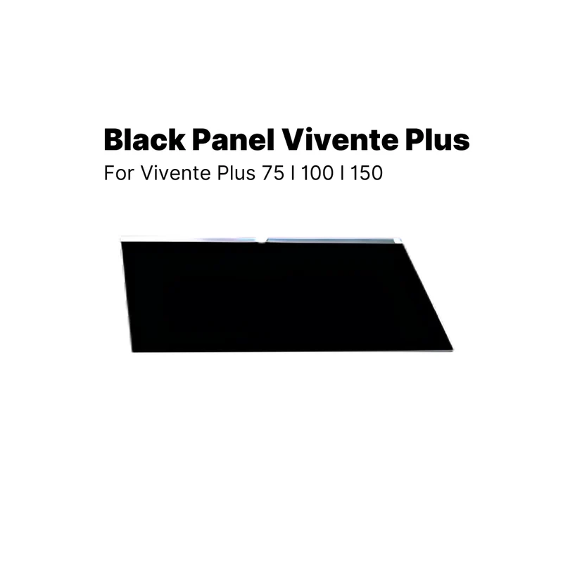 Black Back Panel Vivente Plus 100 Dimplex accessoire