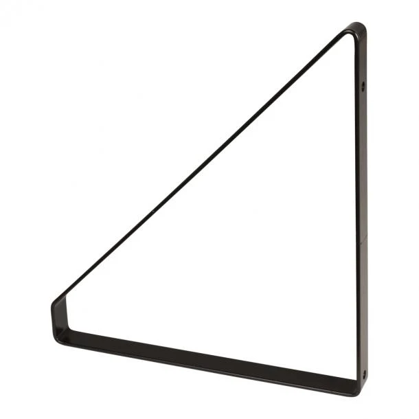 Duraline plankdrager dubbel staal zwart 3mm 24x25,5cm 2st