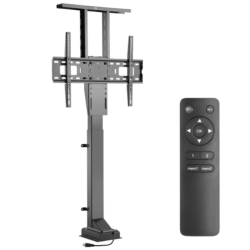 Maclean MC-866 Elektrische TV Beugel Lift met afstandsbediening voor 37-65" tv max. 50 kg max VESA 600x400