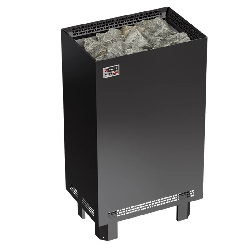 Sawo Nordex S Zwart Saunakachel met LED-optie (zonder besturing)