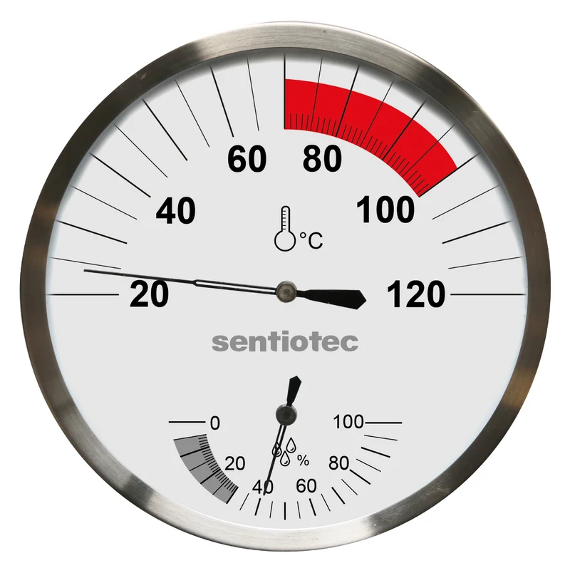 Harvia Basic Metalen Sauna Thermo-Hygrometer