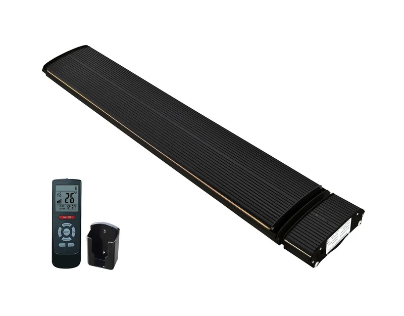 Terrasverwarmer Black Heater Afstandsbediening 1800W
