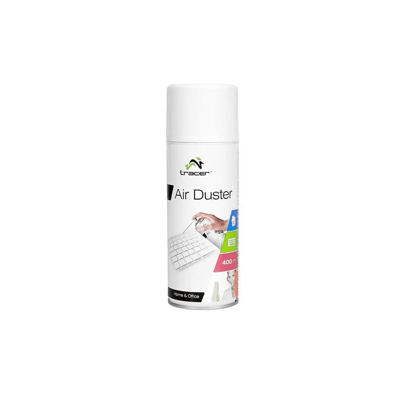 Perslucht TRACER Air Duster 400ml - verwijdert stof van moeilijk bereikbare plaatsen