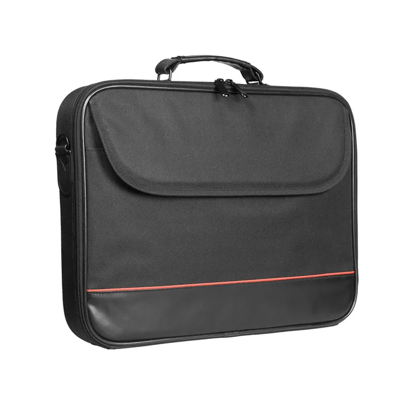 17'' Tracer-laptoptas, buitenvak met klittenbandsluiting, tweewegritssluiting, Straight
