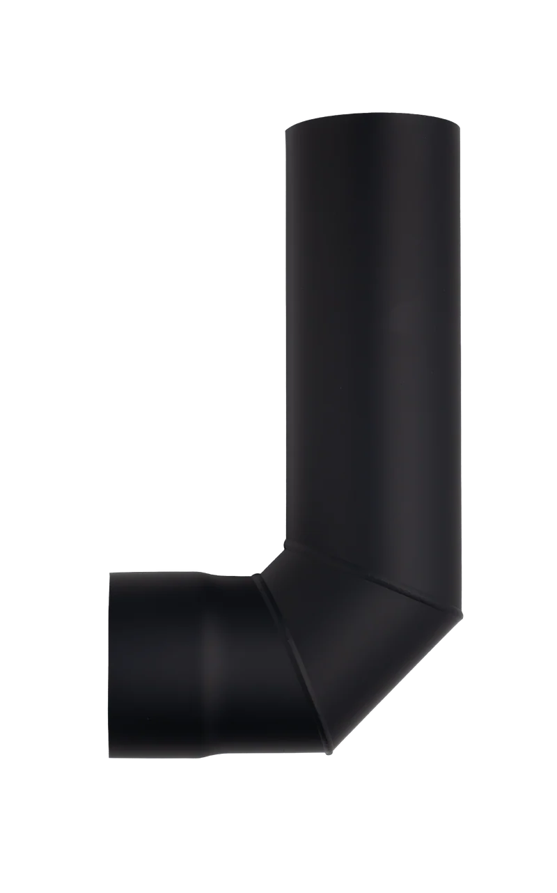 Harvia Kachelpijp met Hoek Ø115 mm - Diverse lengtes