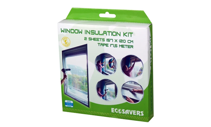 Ecosavers isolatiefolie raam 2 stuks 1200mm x1570mm x3mm