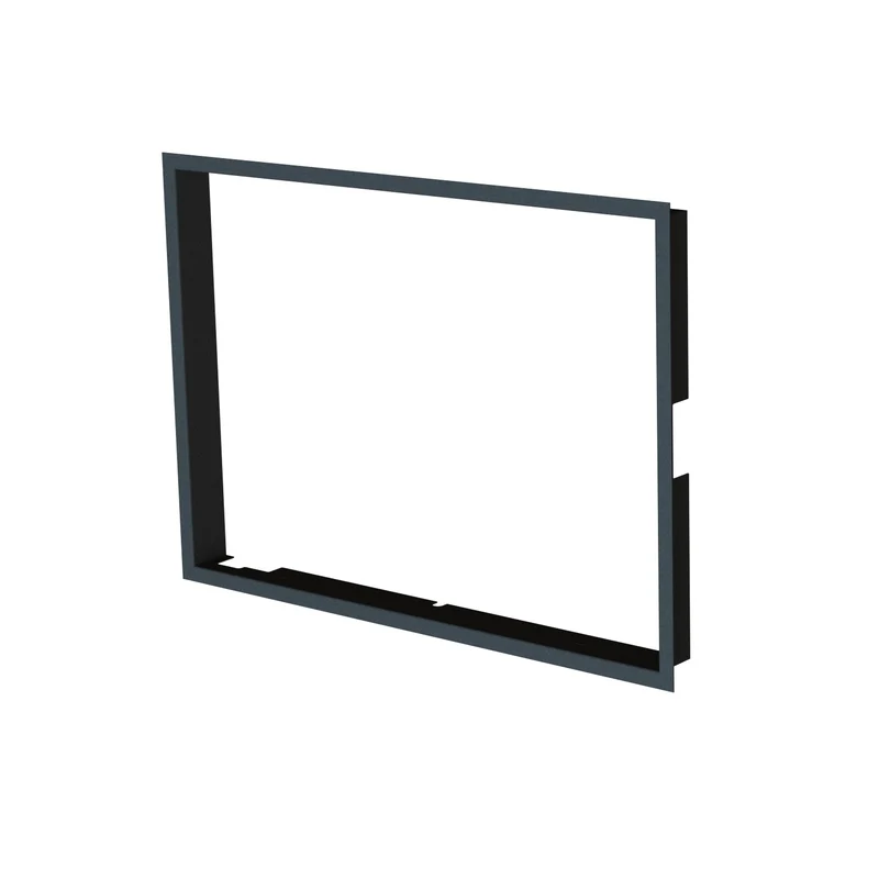 Afwerkrand zwart 80mm