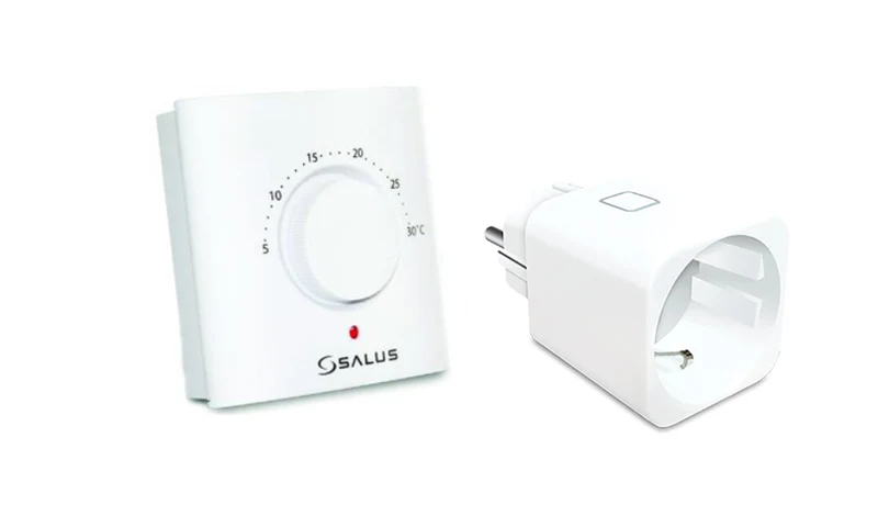 Salus Basic thermostaat RF + Salus stekkerdoosontvanger RF
