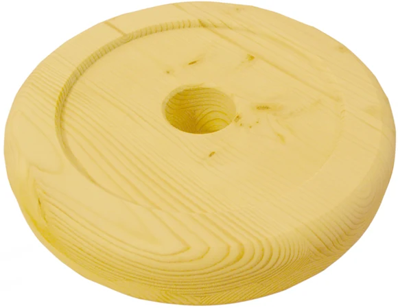 Harvia Houten Houder voor Waterschaal Hidden Heater Saunakachel