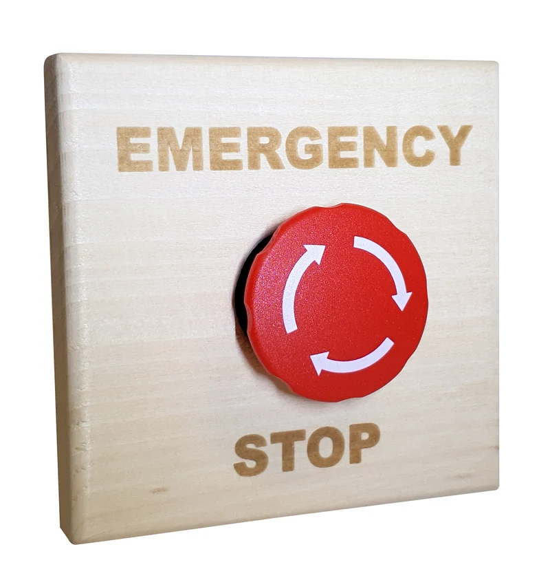 Noodstopschakelaar: Noodknop - Emergency Stop Switch