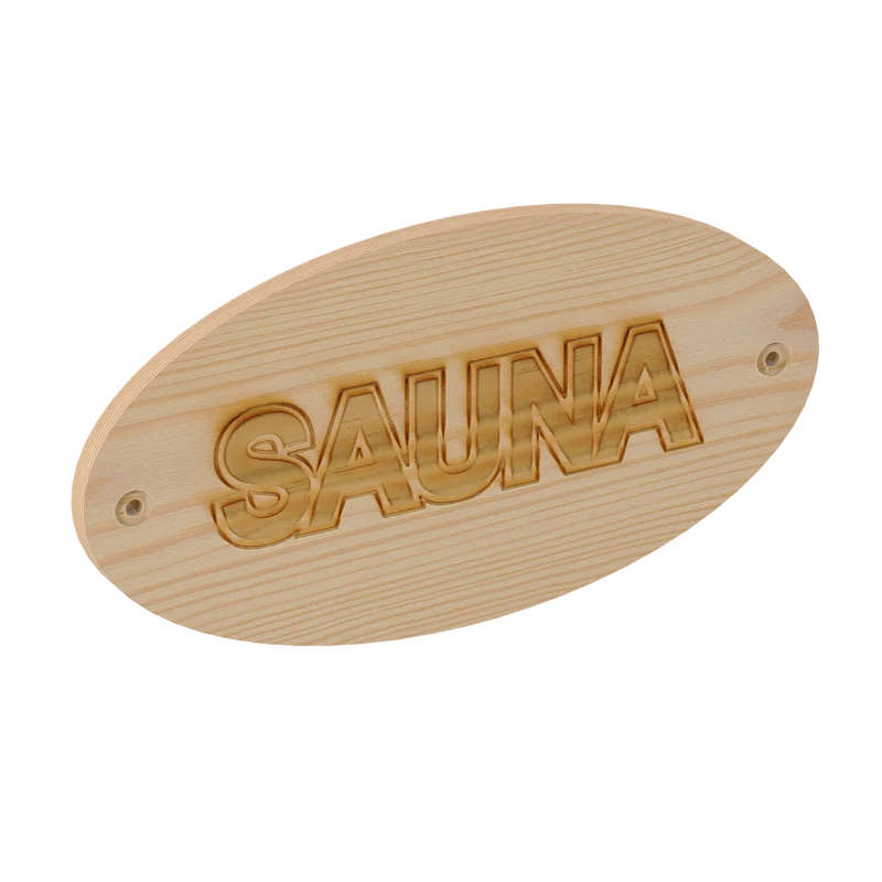 Sawo Houten Sauna Bordje
