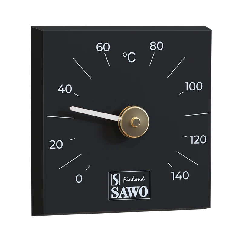 Sawo Kanto Ceder Vierkante Sauna Thermometer