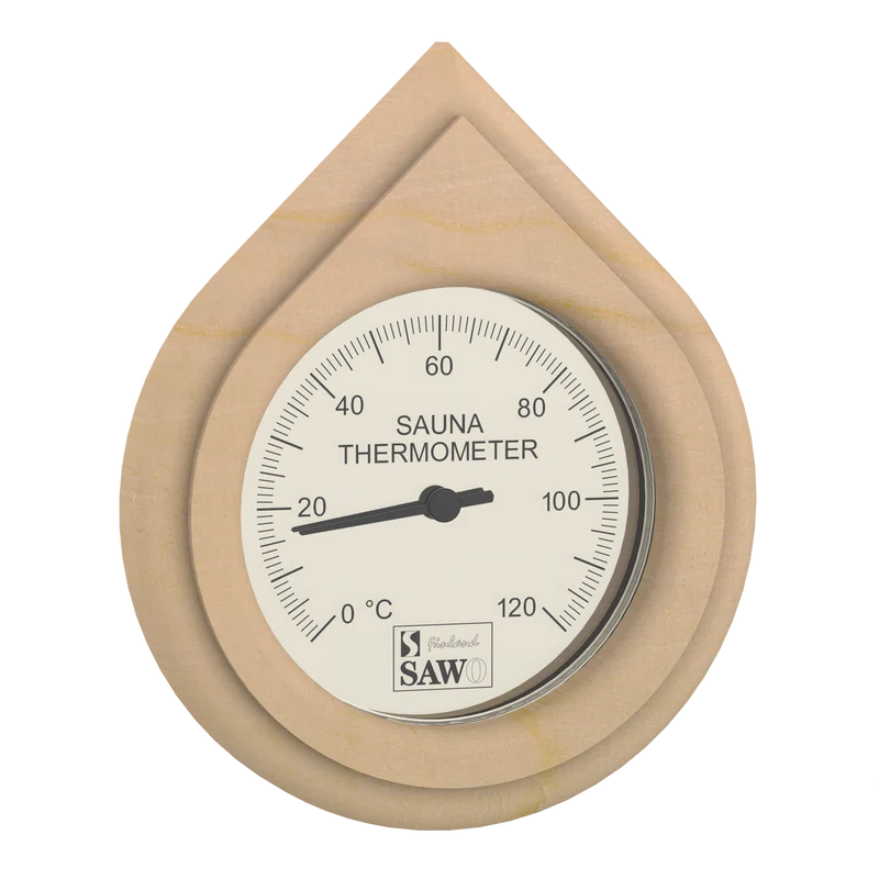 Sawo Waterdruppel Sauna Thermometer