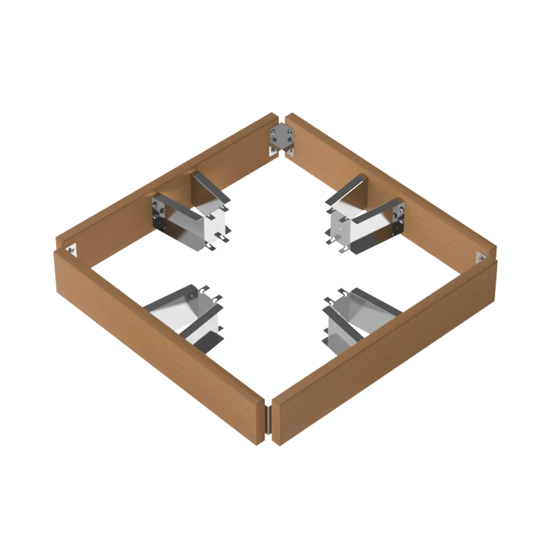 Sawo Kachelrek Hout voor Cubos Saunakachel