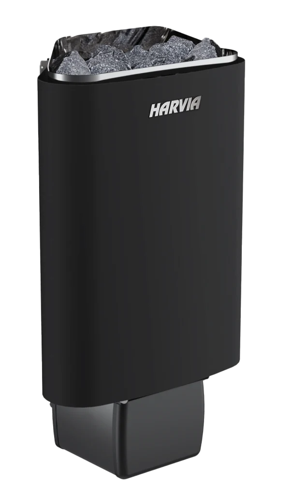Harvia 100 Delta Zwart Saunakachel 230V (zonder besturing)