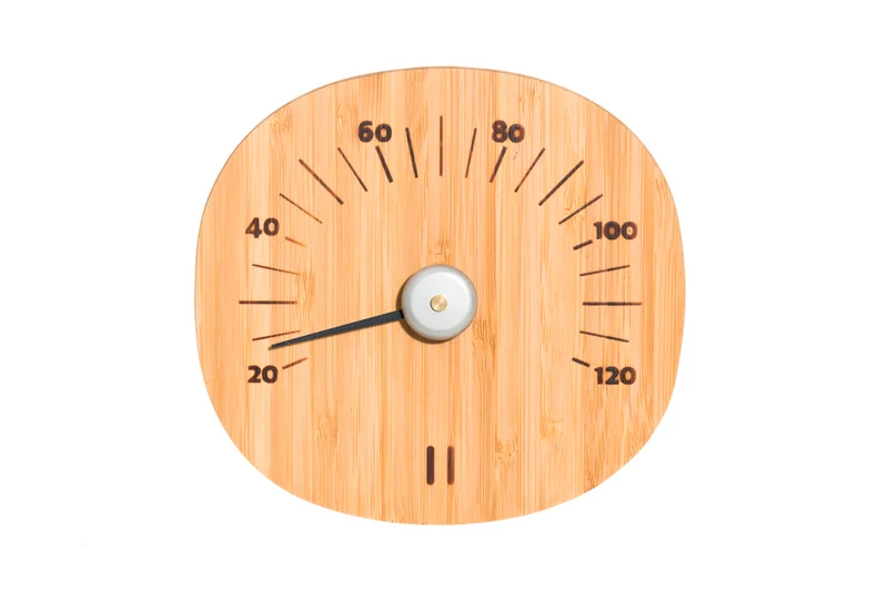 Rento Bamboe Sauna Thermometer