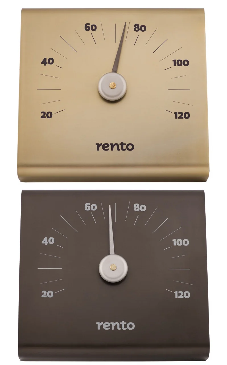 Rento Aluminium Sauna Thermometer
