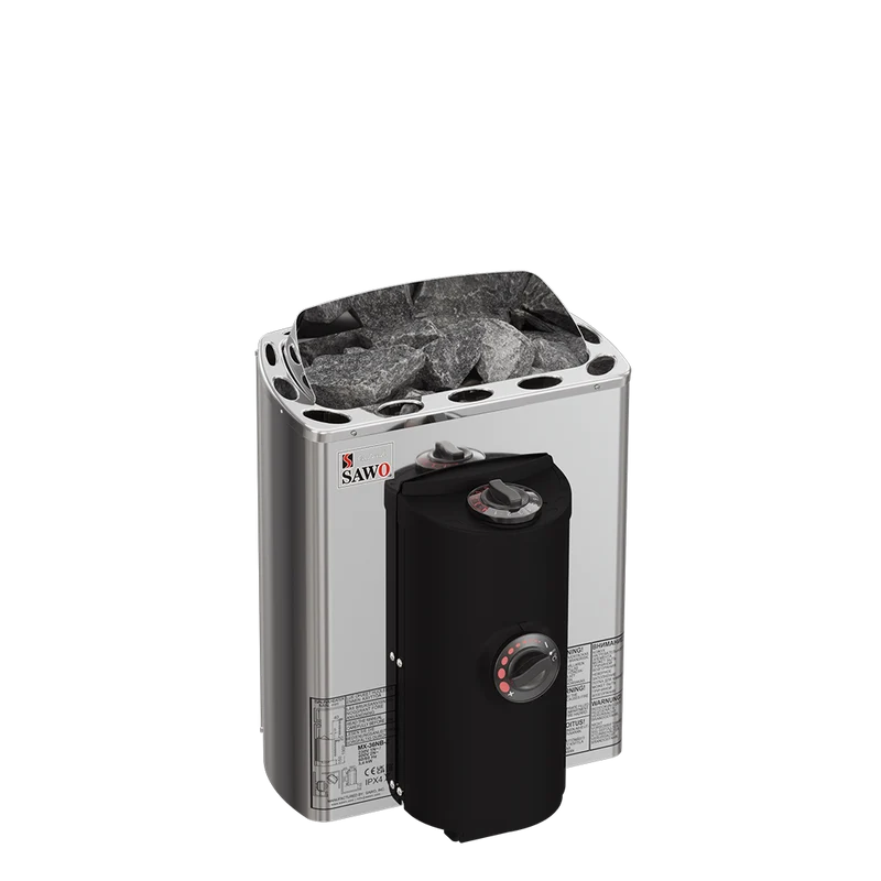 Sawo Mini X Saunakachel 230V (met opgebouwde besturing)
