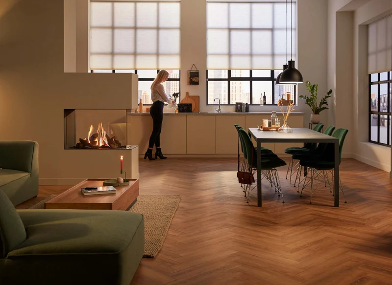 Trimline Fires 83 Room Divider