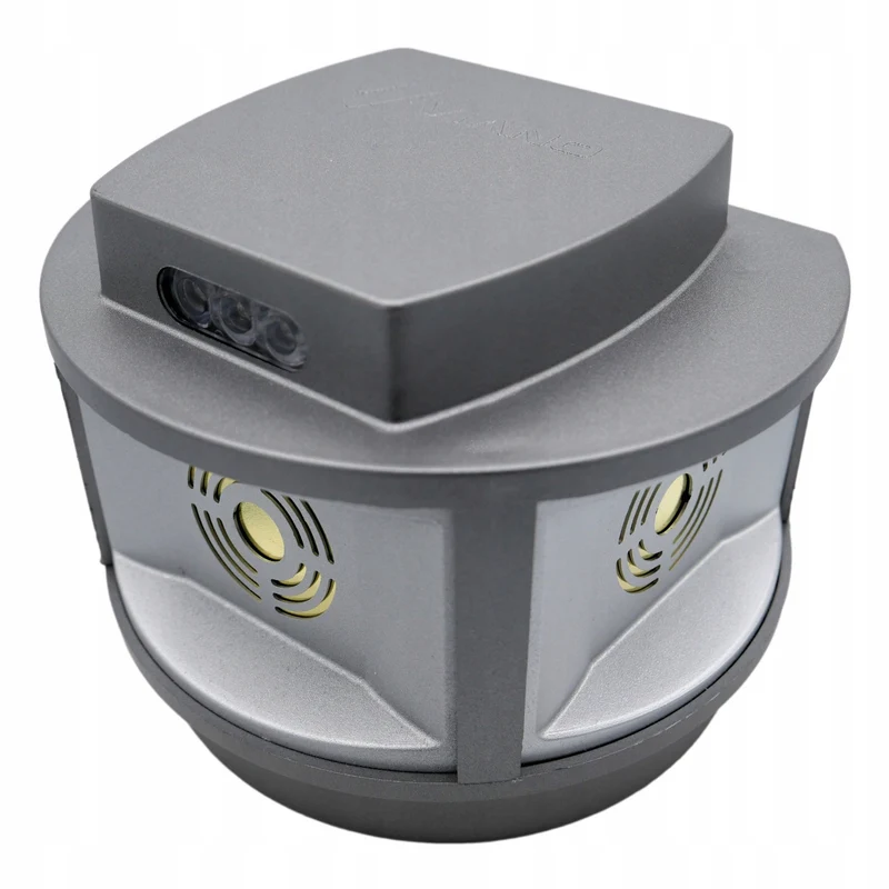 Draadloze knaagdier afschrikmiddel marter muizen Viano, IP44, 4Ah Li-ion oplaadbare batterij, LED-modus, Trio