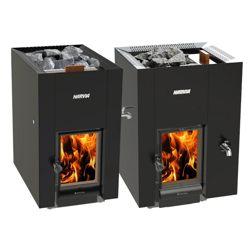 Harvia Linear 22 Greenflame ES/LS/RS Sauna Houtkachel