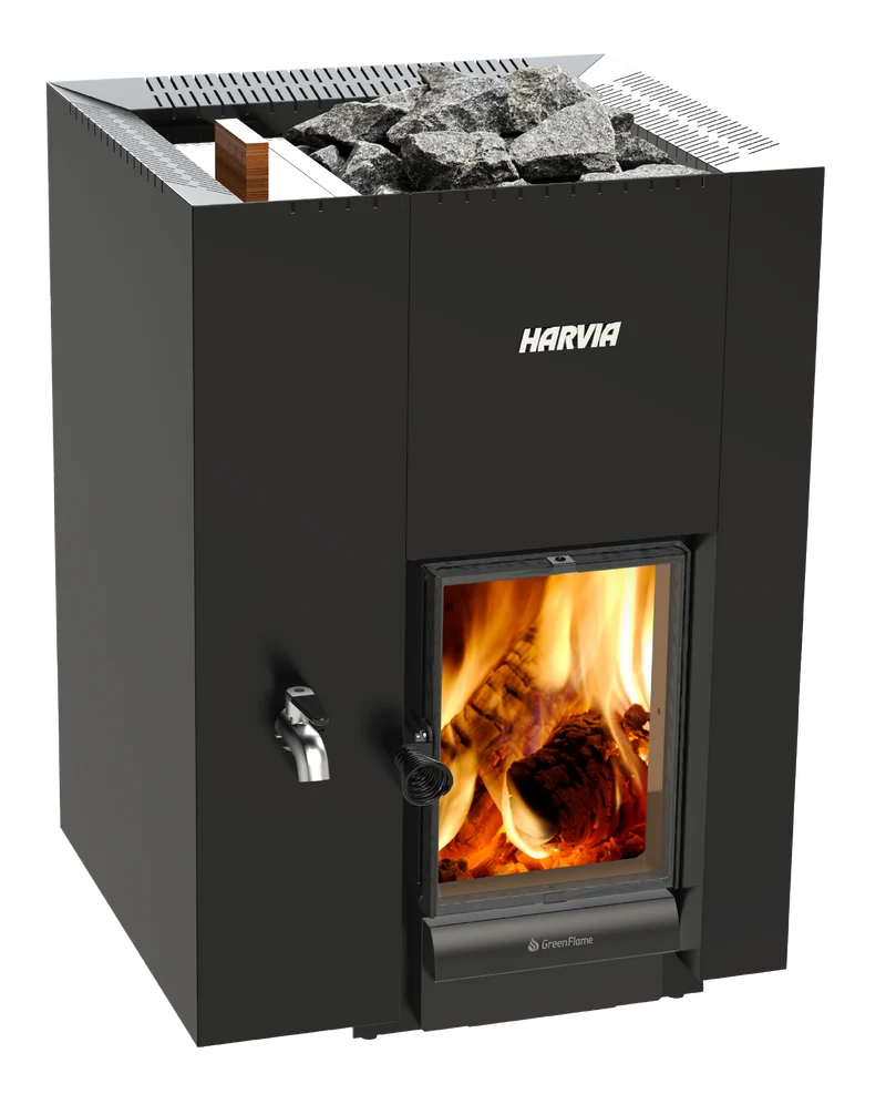 Harvia Linear 22 Greenflame ES/LS/RS Sauna Houtkachel