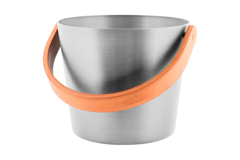 Rento Aluminium Sauna-emmer 5L met Gebogen Greep