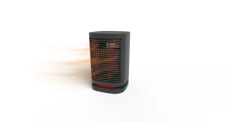 CoolHome Elektrische kachel - zwart