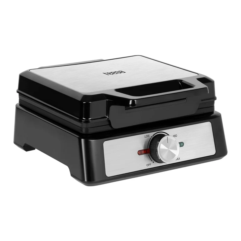Teesa wafelijzer, voor 2 wafels, vermogen 1600 W, vermogensregeling, TSA3237