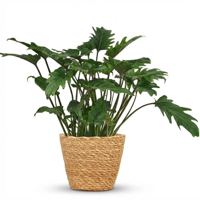 Philodendron Xanadu met Mand