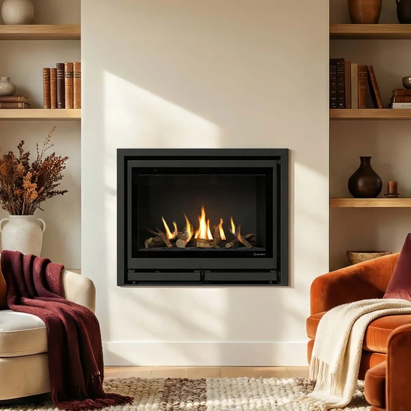 Wanders Square 60 Front inzet gas