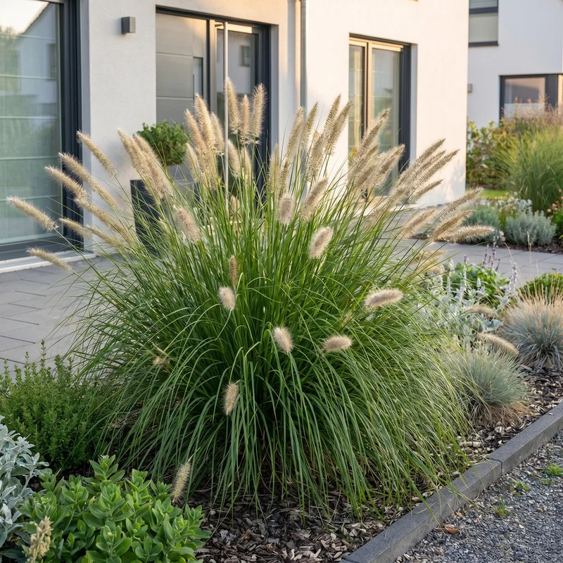 Pennisetum alop. Hameln - Lampenpoetsergras - Met Pluim - 6 Planten