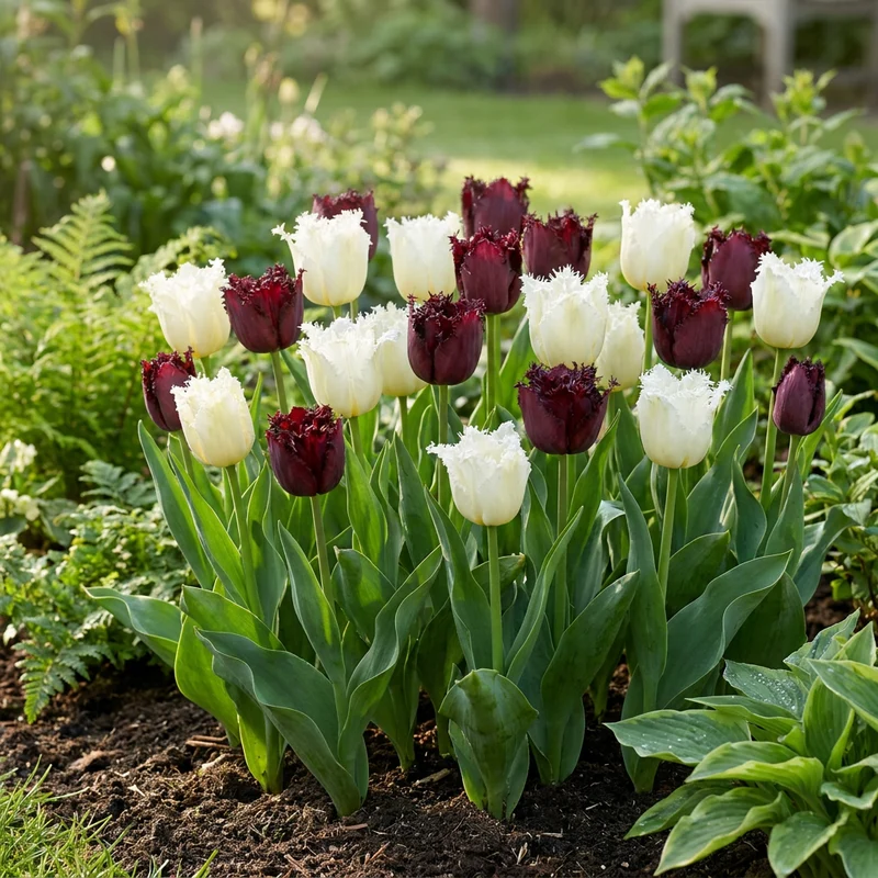 120x Tulipa Breakdance mix - Tulp Breakdance mix - Voorjaarsbloeier - Bolmaat 11/12