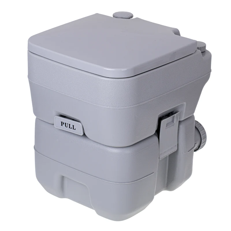 CAMRY CR 1035 Mobiele 20 liter toilet met 13L flush watertank Camping toilet Emmer reizen toilet Mobiele camping