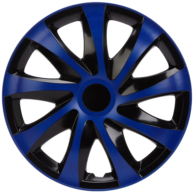 NRM DRACO - wieldoppen 16" - Set van 4 stuks - blauw/zwart