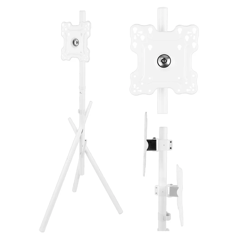 Support / pied de sol pour téléviseur Maclean, 27-55", VESA max. 200x200, max. 60 kg, MC-181 W