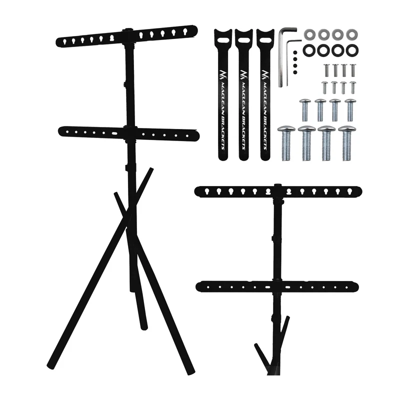 Support / pied de sol pour téléviseur Maclean, 37-80", VESA max. 600x400, max. 60 kg, MC-182 B