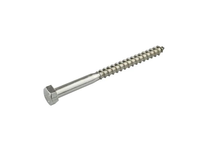 Deltafix houtdraadbout RVS 6x80mm