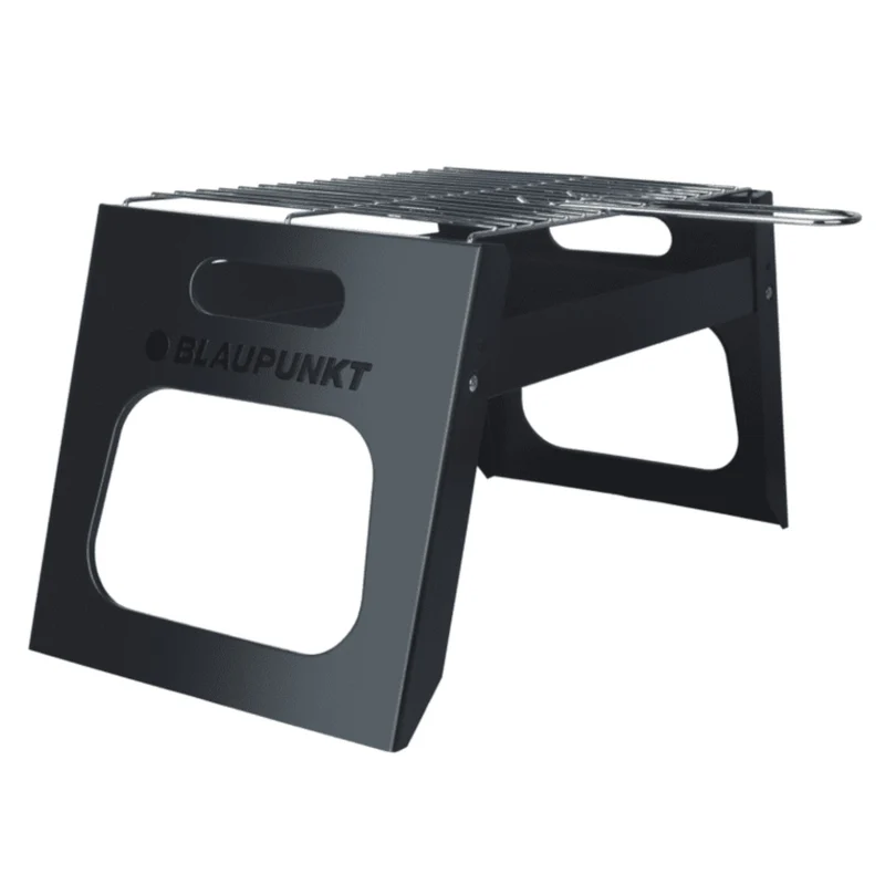 Blaupunkt - Opvouwbare BBQ | Barbecue Grill -Voor Camping / Reizen - draagbare houtskool