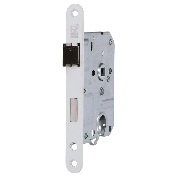 S2 insteekcilinderslot wit doornmaat 50mm