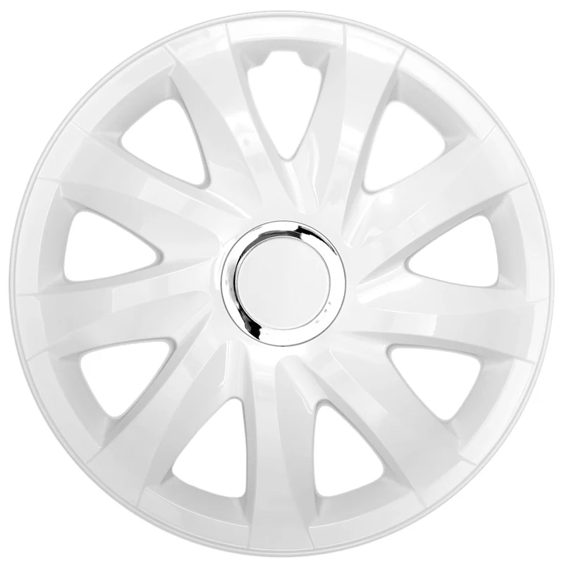 Enjoliveurs universels 13'' NRM Drift blancs, lot de 4 pièces