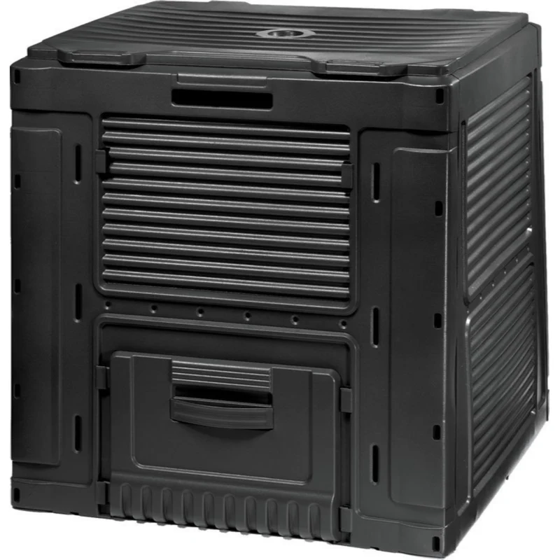 CURVER OUTDOOR Tuincomposter met voet 470L E-COMPOSTER Keter - Zwart