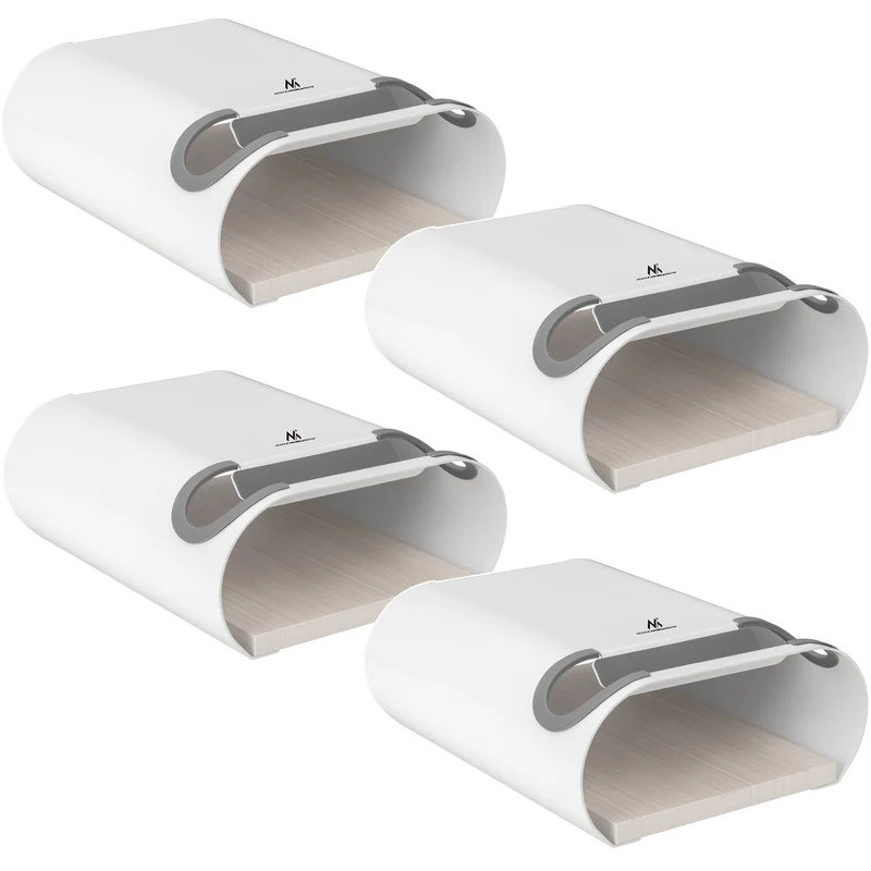 Maclean wandfietshouder, max. 25 kg, MC-466, 4 stuks