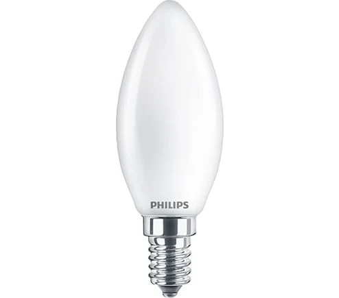 Philips LED kaarslamp dimbaar E14 3W mat 3,5x9,7cm