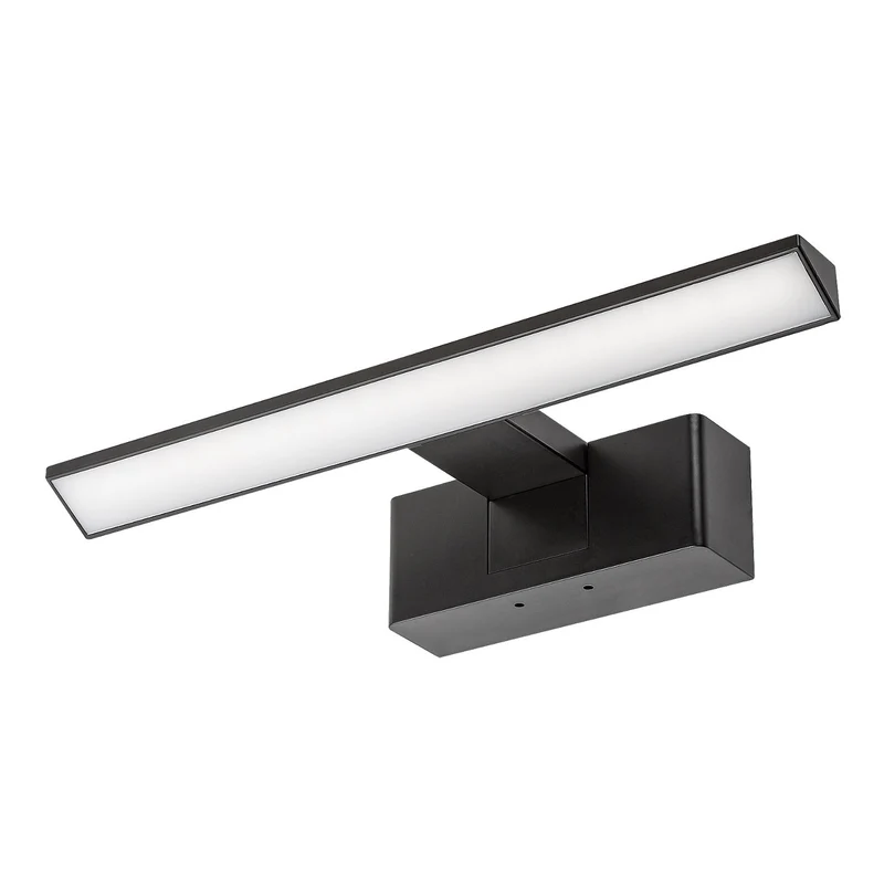 Rabalux badkamerlamp, vermogen 6W, natuurlijk wit 4000K, IP44. zwart, Loric