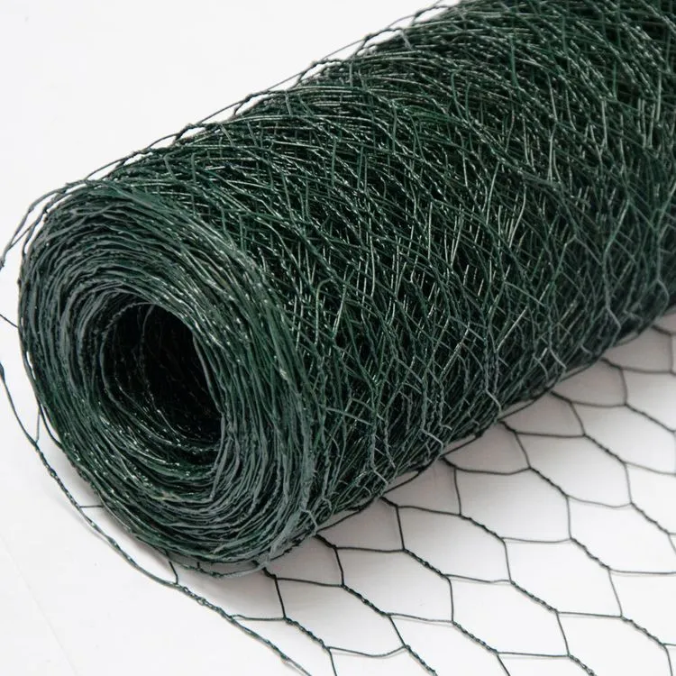 Dirickx TTX gaas zeskant maas 25mm groen 1mx10m