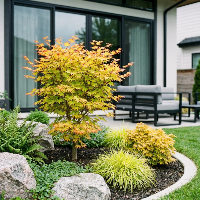 Acer palmatum Summergold